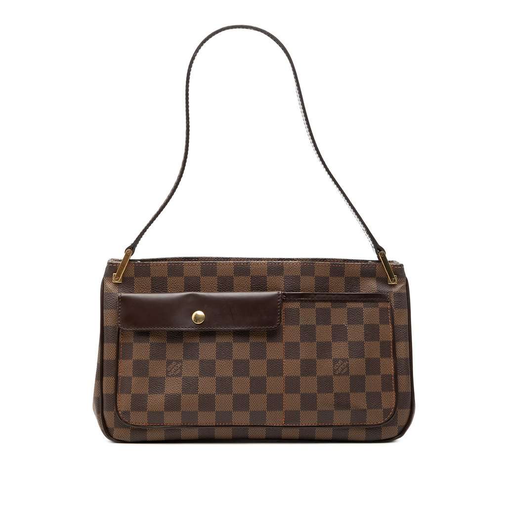 Louis Vuitton Damier Ebene Aubagne Brown Very good - Front View