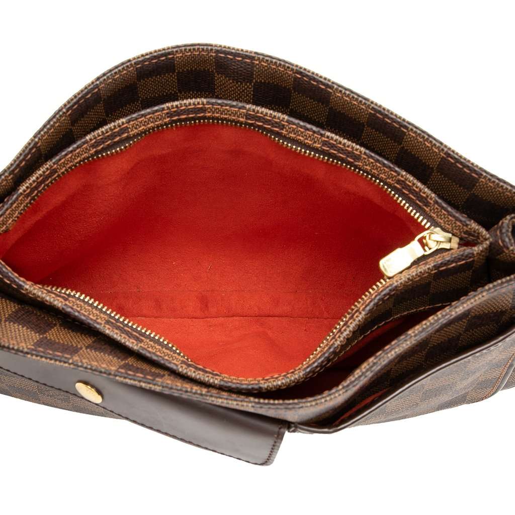 Louis Vuitton Damier Ebene Aubagne Brown Very good - Model View