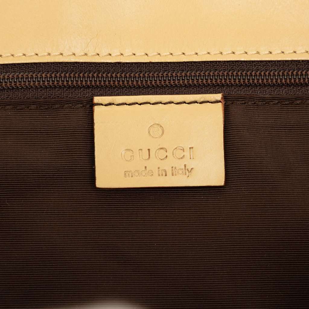Gucci Large GG Canvas Shopper Tote Brown Very good condition - Box View