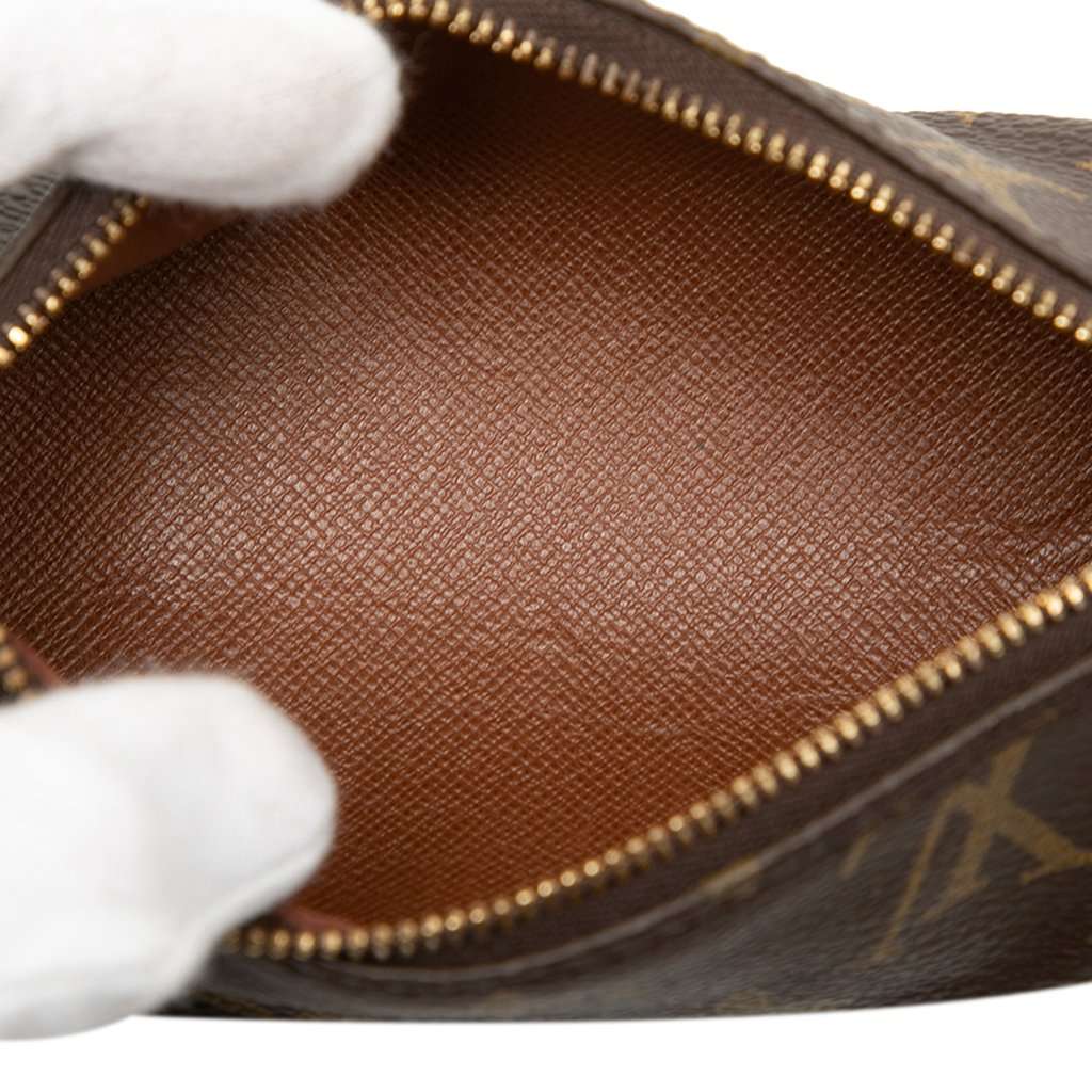 Louis Vuitton Monogram Papillon Pochette Brown Very good - Model View