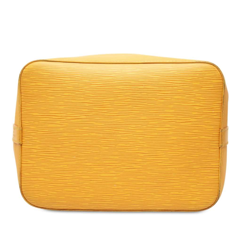 Louis Vuitton Epi Petit Noe Yellow Leather Good - Inside View