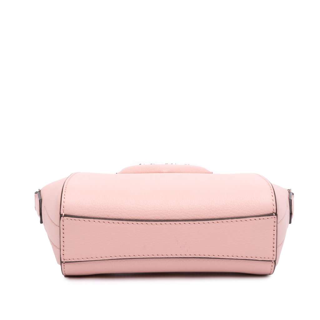 Givenchy Nano Grained Calfskin Antigona Crossbody Pink Leather Very good - Inside View