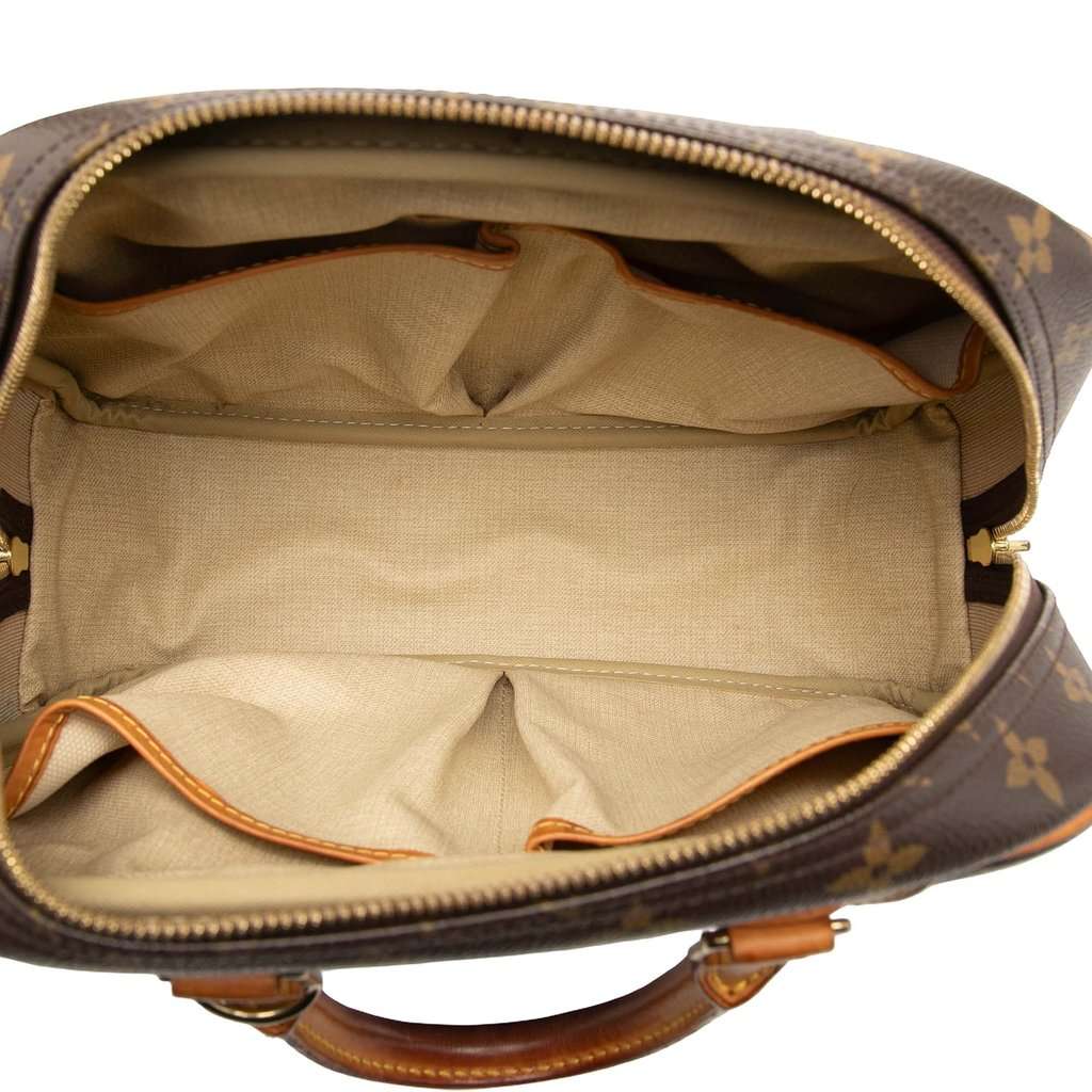 Louis Vuitton Monogram Trouville Brown Very good - Model View