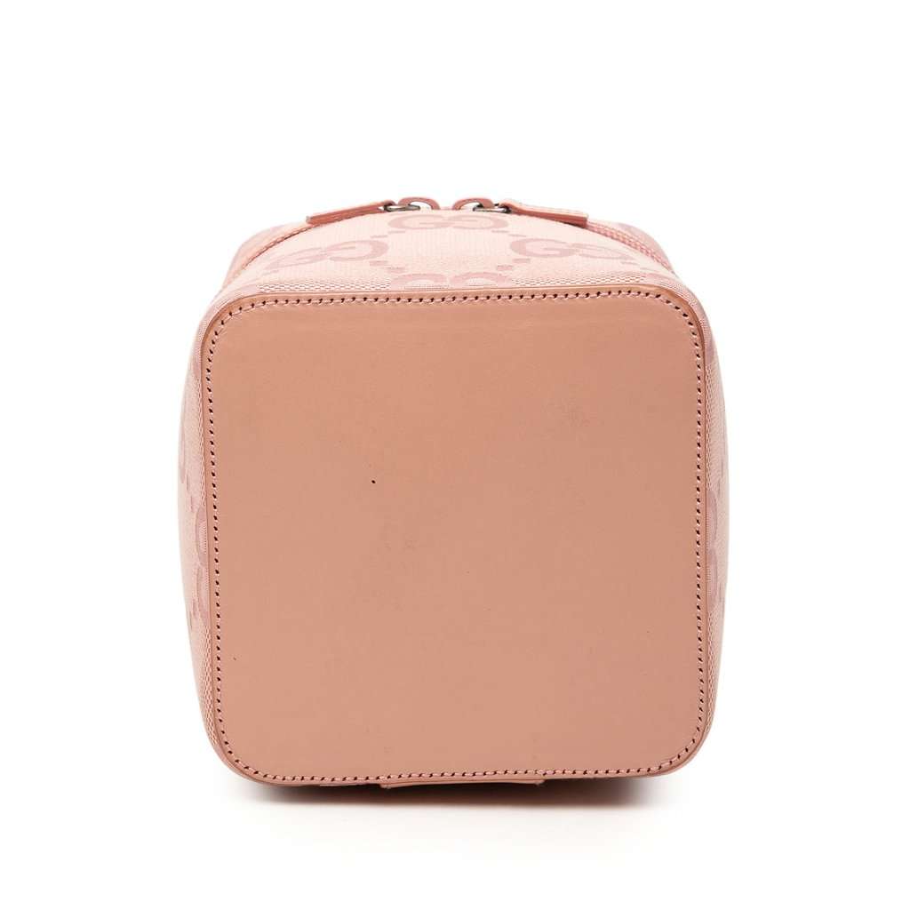 Gucci Mini GG Canvas Vanity Bag Pink Very good condition - Inside View