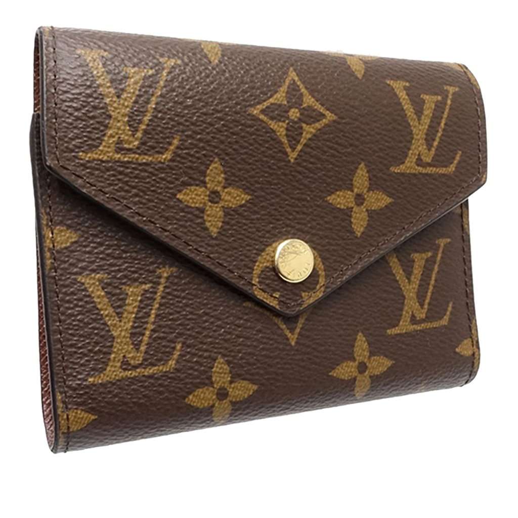 Louis Vuitton Monogram Victorine Wallet Brown Very good - Back View