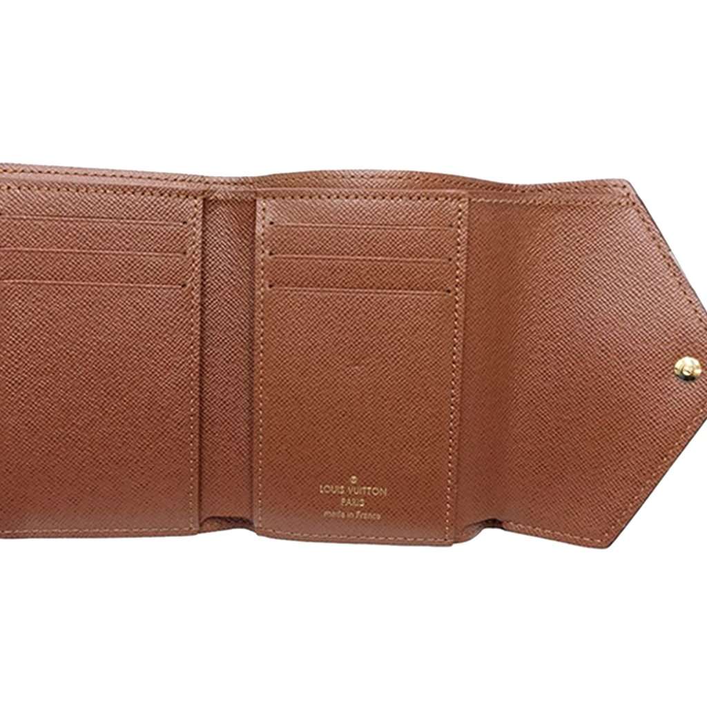 Louis Vuitton Monogram Victorine Wallet Brown Very good - Model View