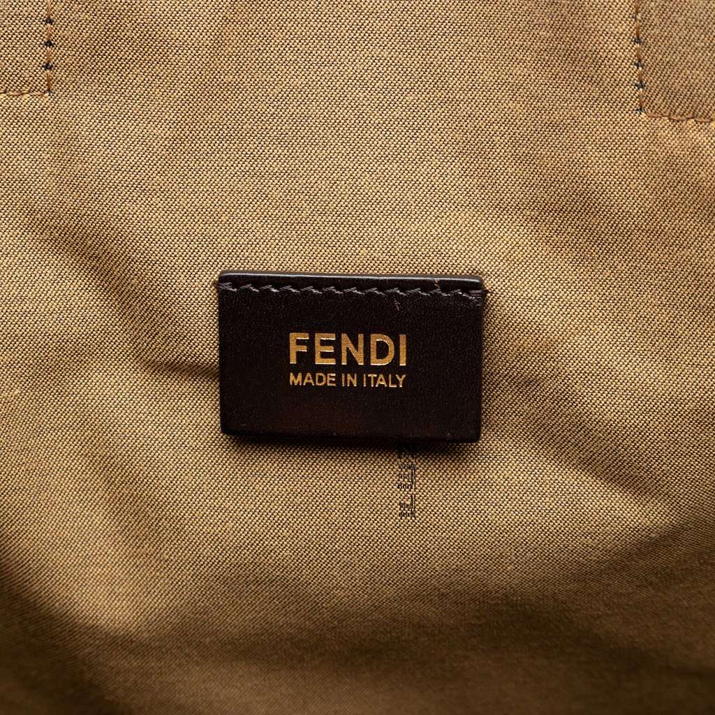 Fendi Zucca Canvas Shopping Tote Brown Very good condition - Box View