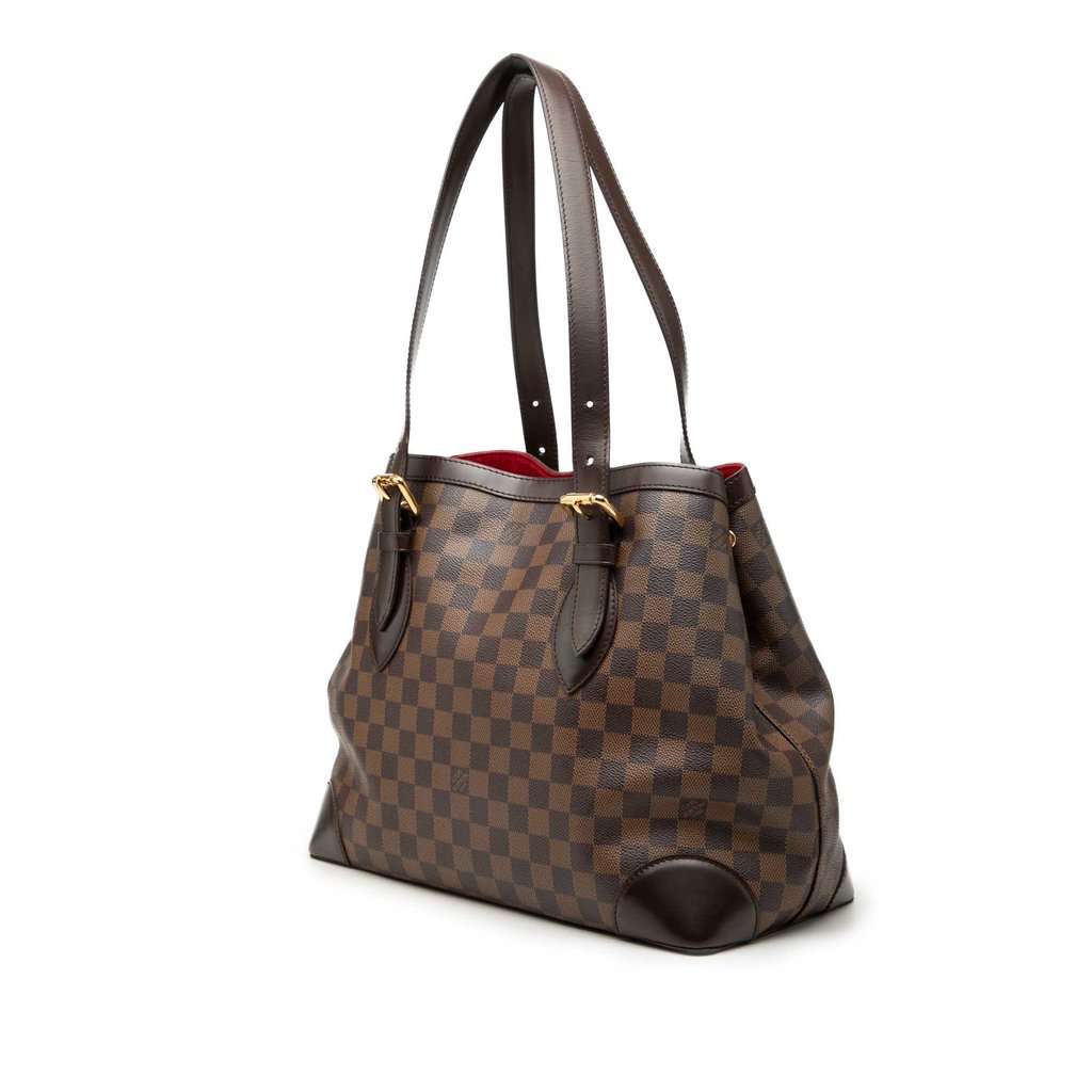 Louis Vuitton Damier Ebene Hampstead MM Brown Very good condition - Back View