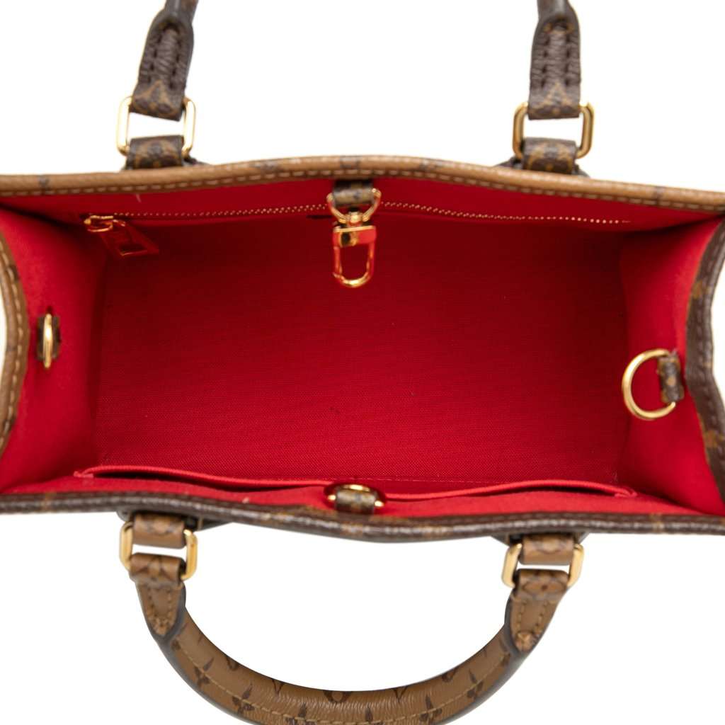 Louis Vuitton Monogram Reverse Giant OnTheGo PM Brown Very good - Model View