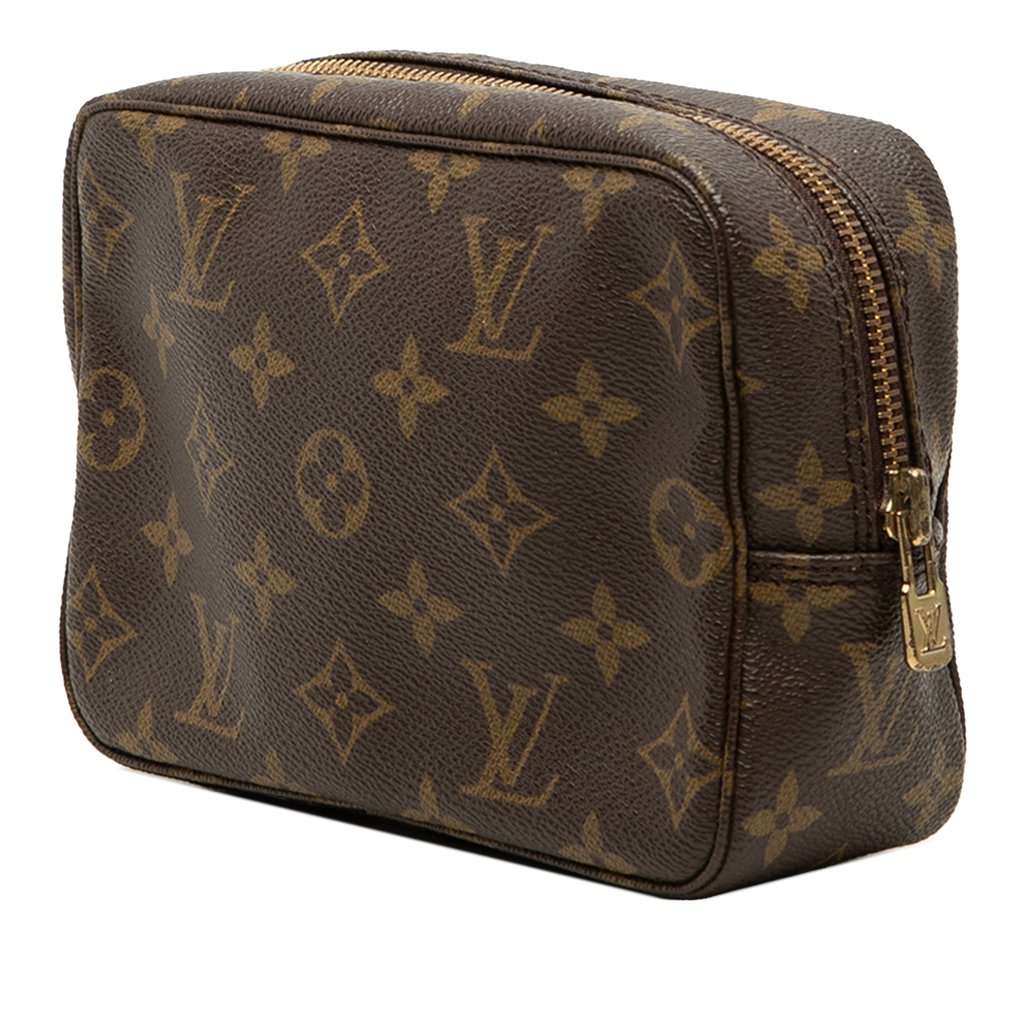 Louis Vuitton Monogram Trousse Toilette 18 Brown Very good condition - Back View