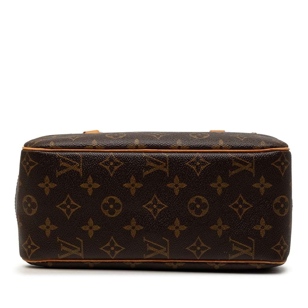 Louis Vuitton Monogram Cite MM Brown Very good condition - Inside View