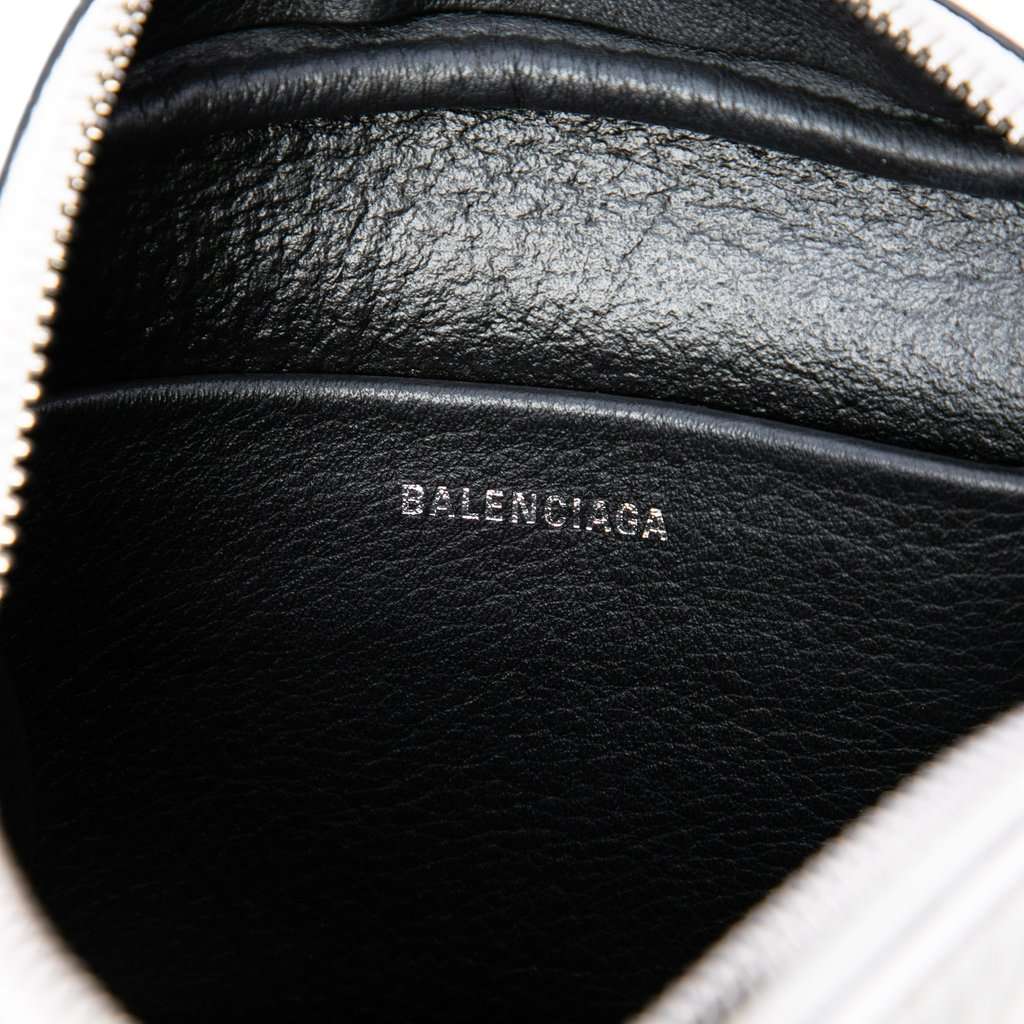 Balenciaga Leather Everyday Camera Bag XS White Leather Very good - Box View