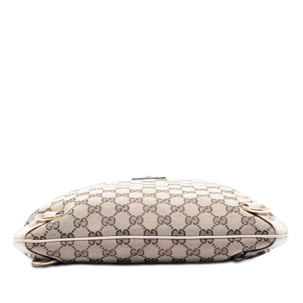 Gucci GG Canvas Abbey D Ring Crossbody Beige Very good condition - Inside View