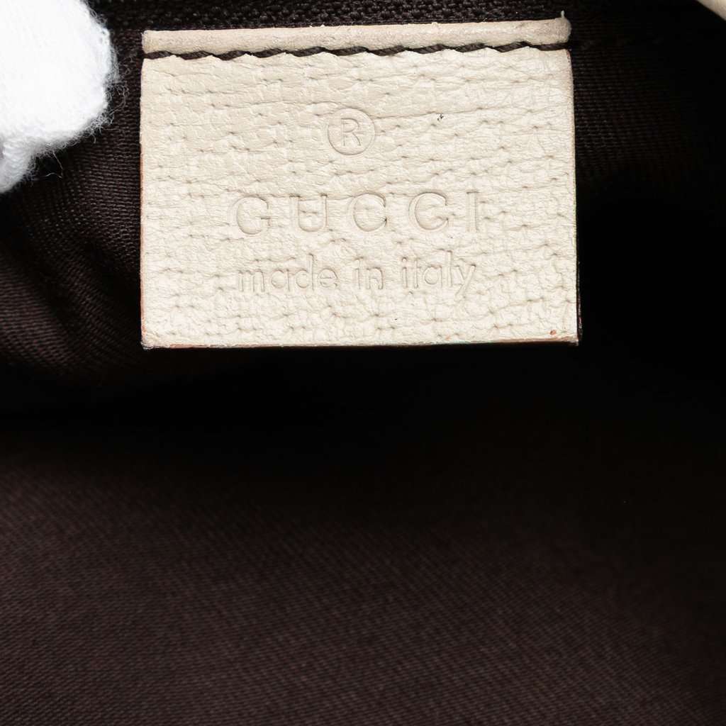 Gucci GG Canvas Abbey D Ring Crossbody Beige Very good condition - Box View