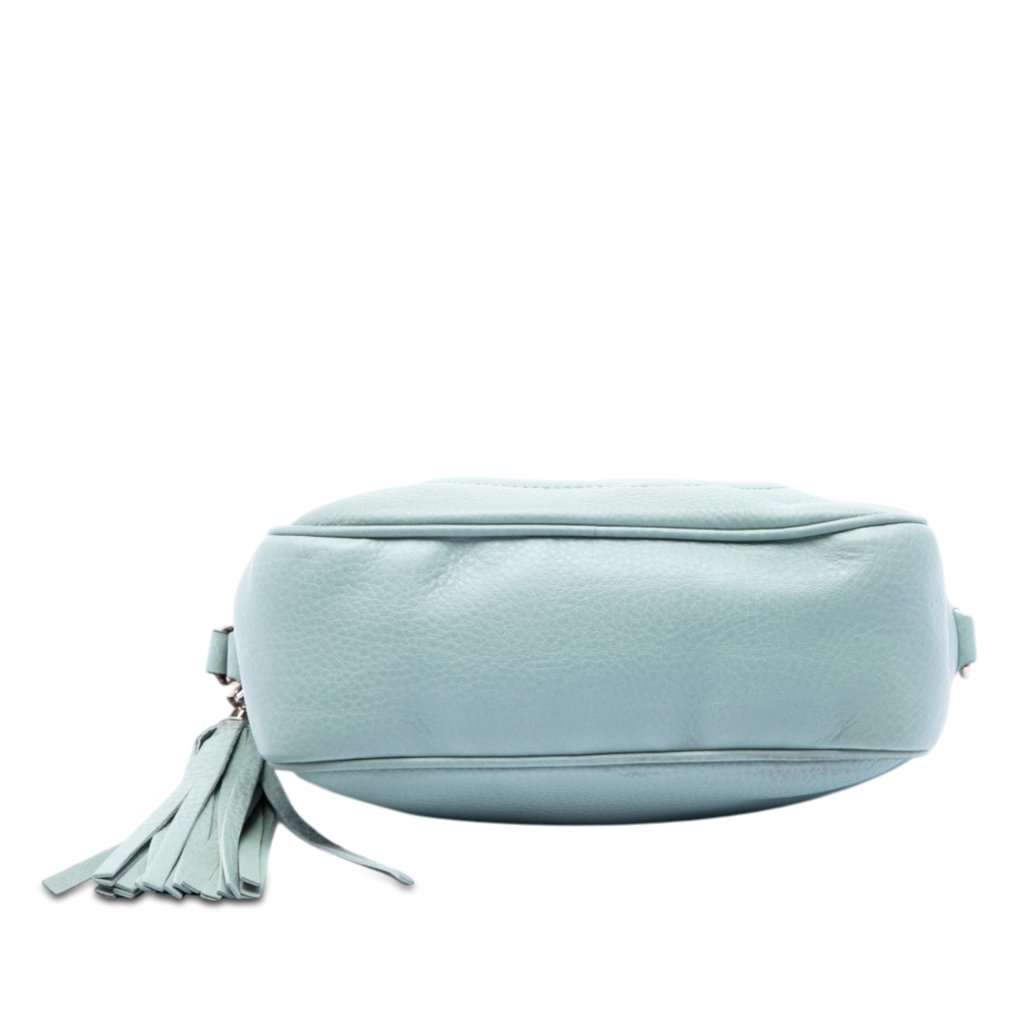 Gucci Leather Soho Disco Crossbody Blue Leather Very good condition - Inside View