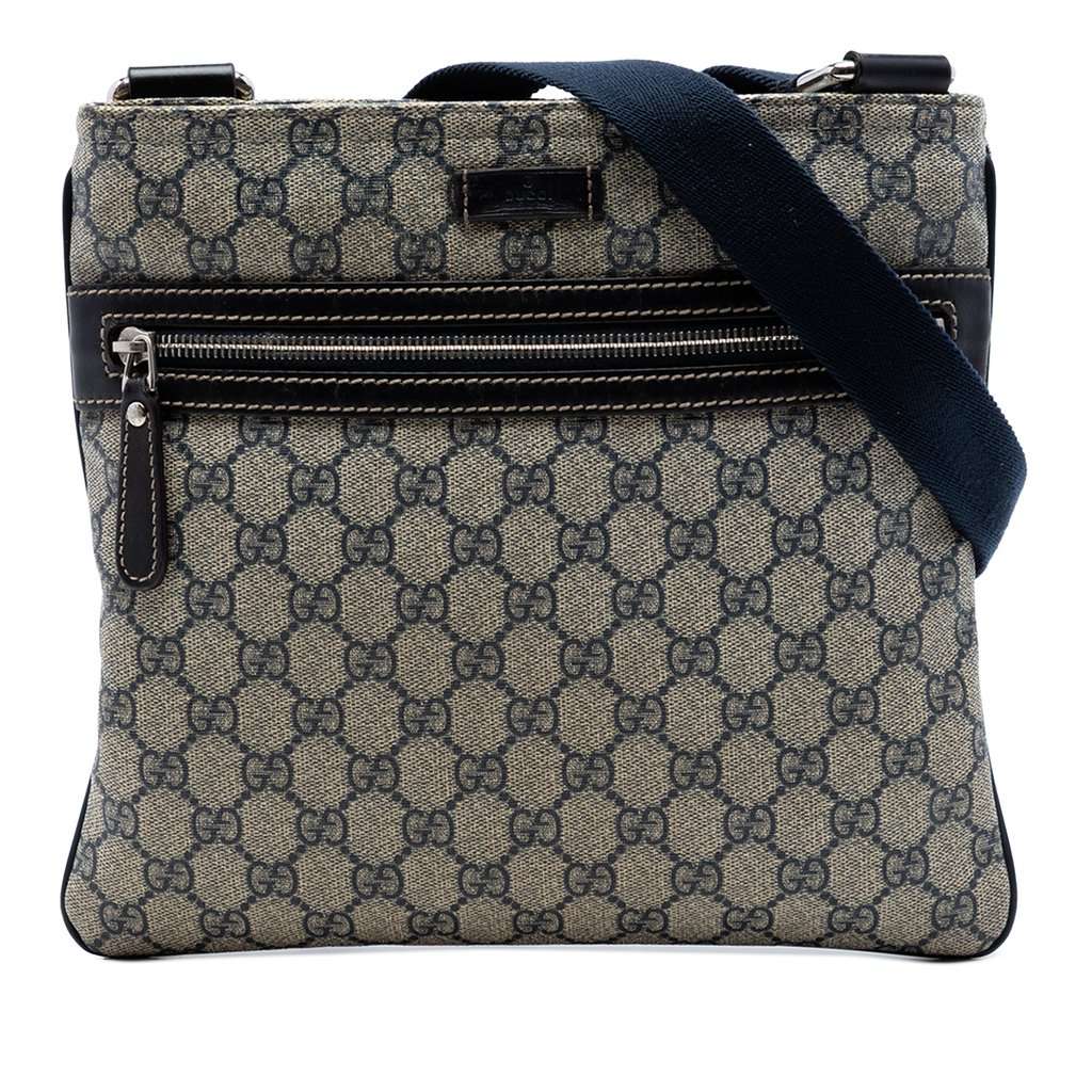 Gucci GG Supreme Crossbody Beige Very good condition - Front View