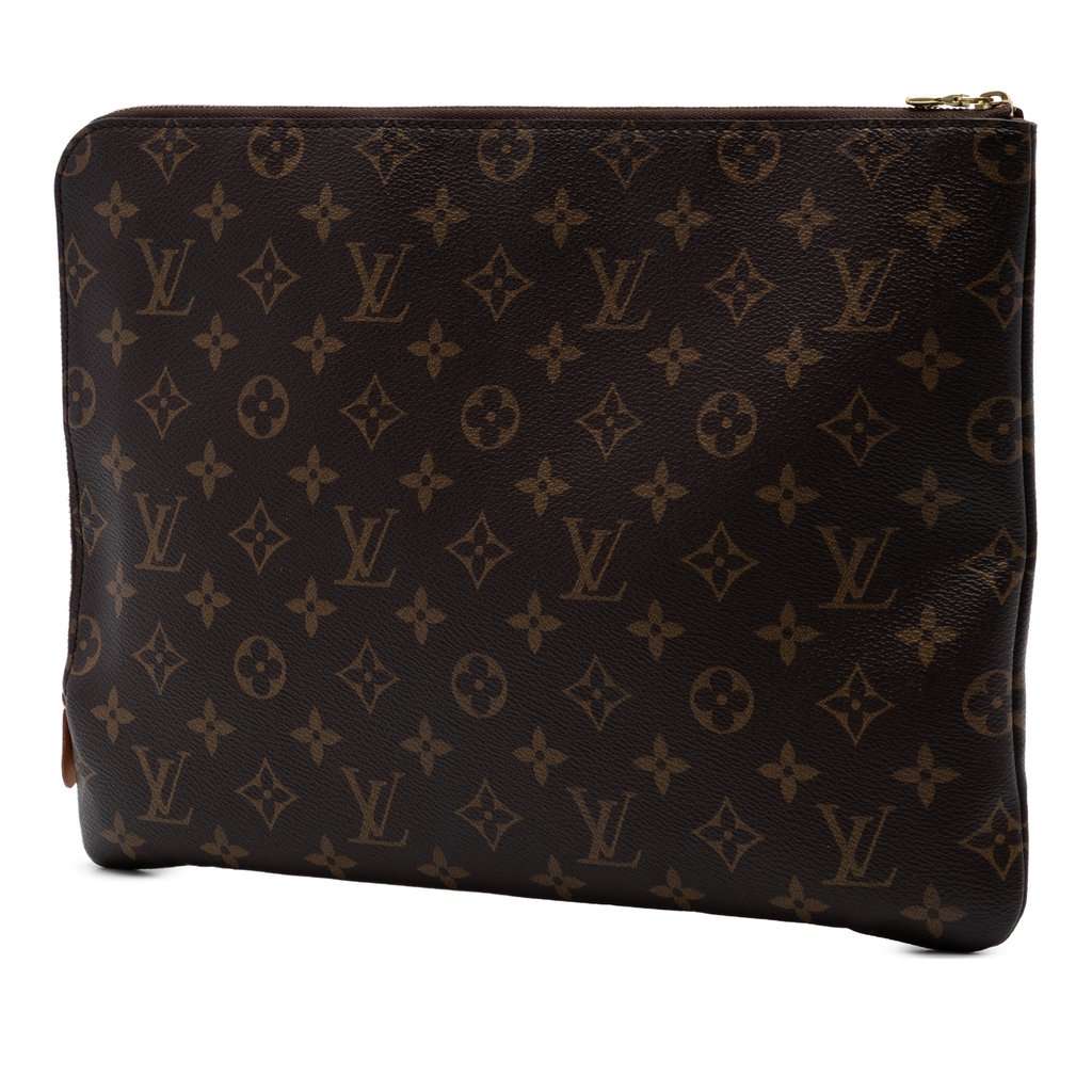 Louis Vuitton Monogram Etui Voyage MM Brown Very good - Back View