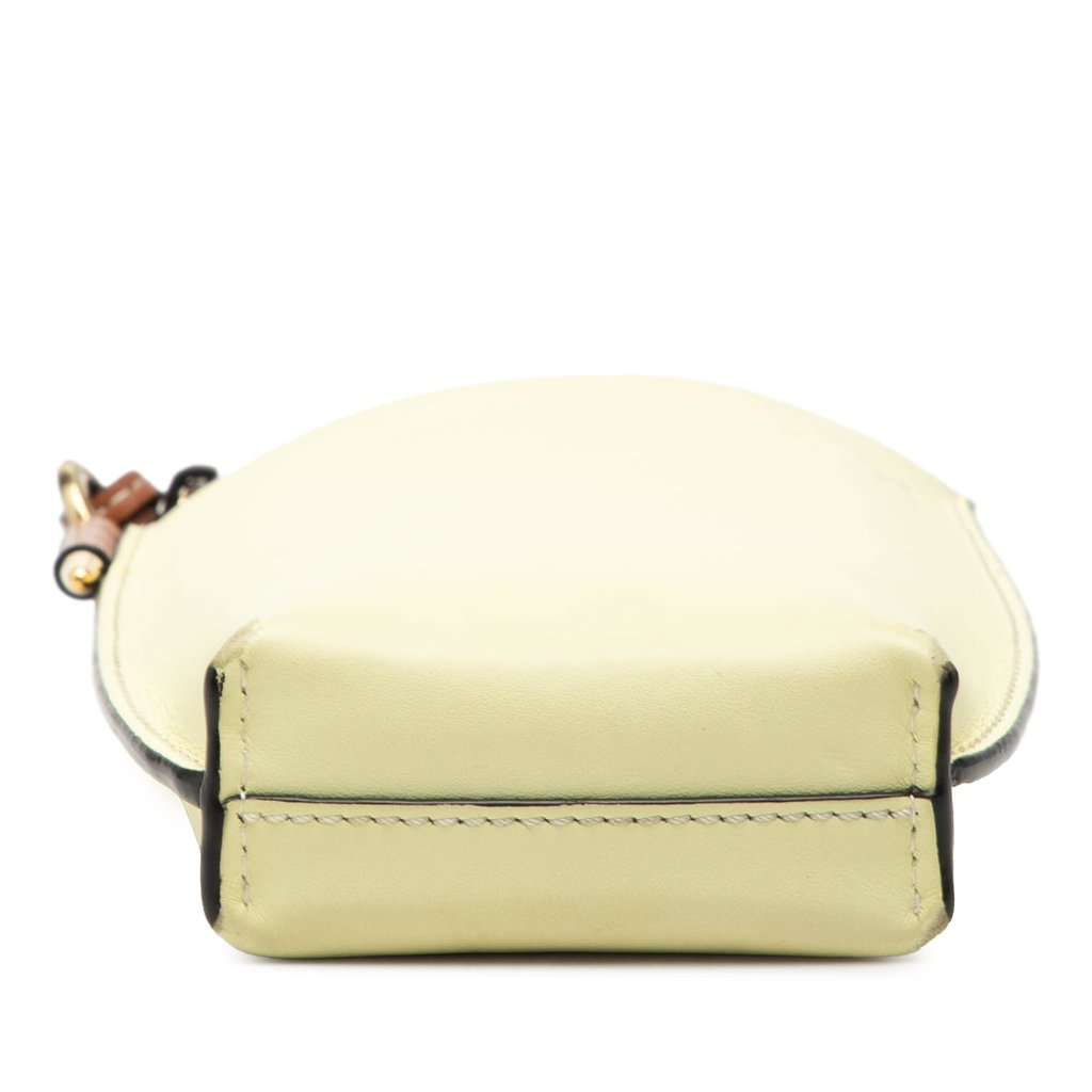 LOEWE Leather Gate Pocket Crossbody Yellow Leather Very good condition - Inside View