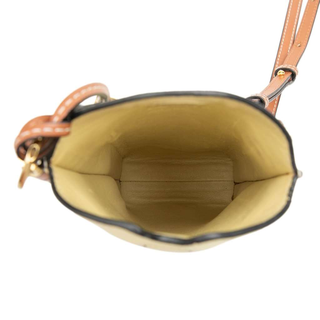 LOEWE Leather Gate Pocket Crossbody Yellow Leather Very good condition - Model View