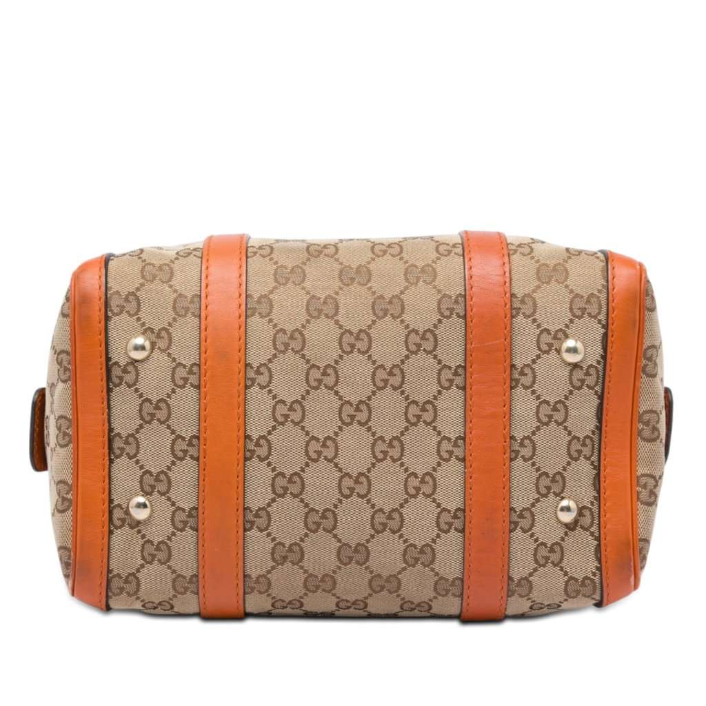 Gucci Small GG Canvas Joy Boston Bag Beige Very good condition - Inside View