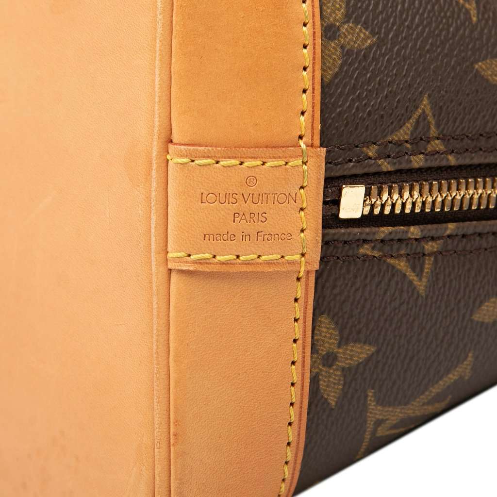 Louis Vuitton Monogram Alma PM Brown Very good condition - Box View