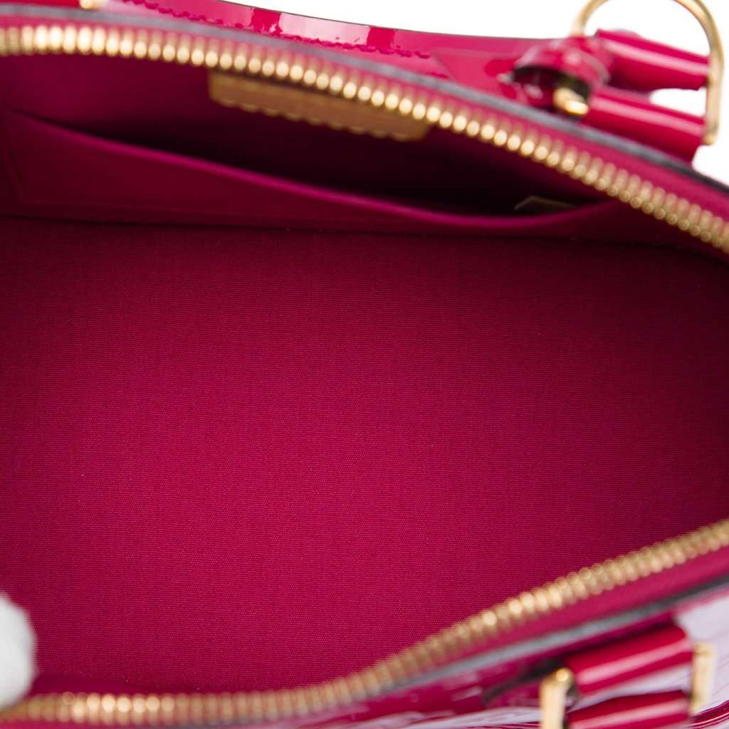 Louis Vuitton Monogram Vernis Alma BB Pink Leather Very good condition - Model View