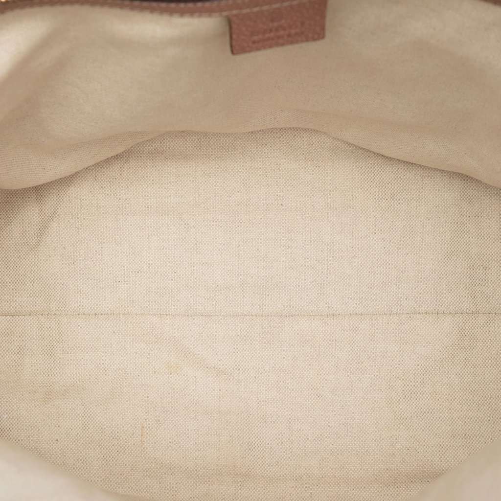 Gucci Large GG Canvas Bree Dome Tote Beige Very good condition - Model View