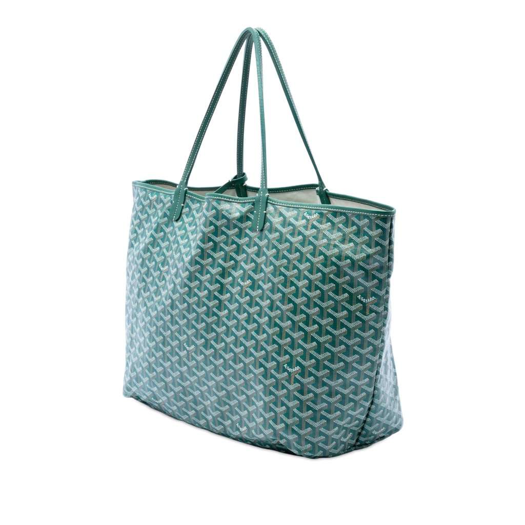Goyard Goyardine Saint Louis GM Green Very good - Back View