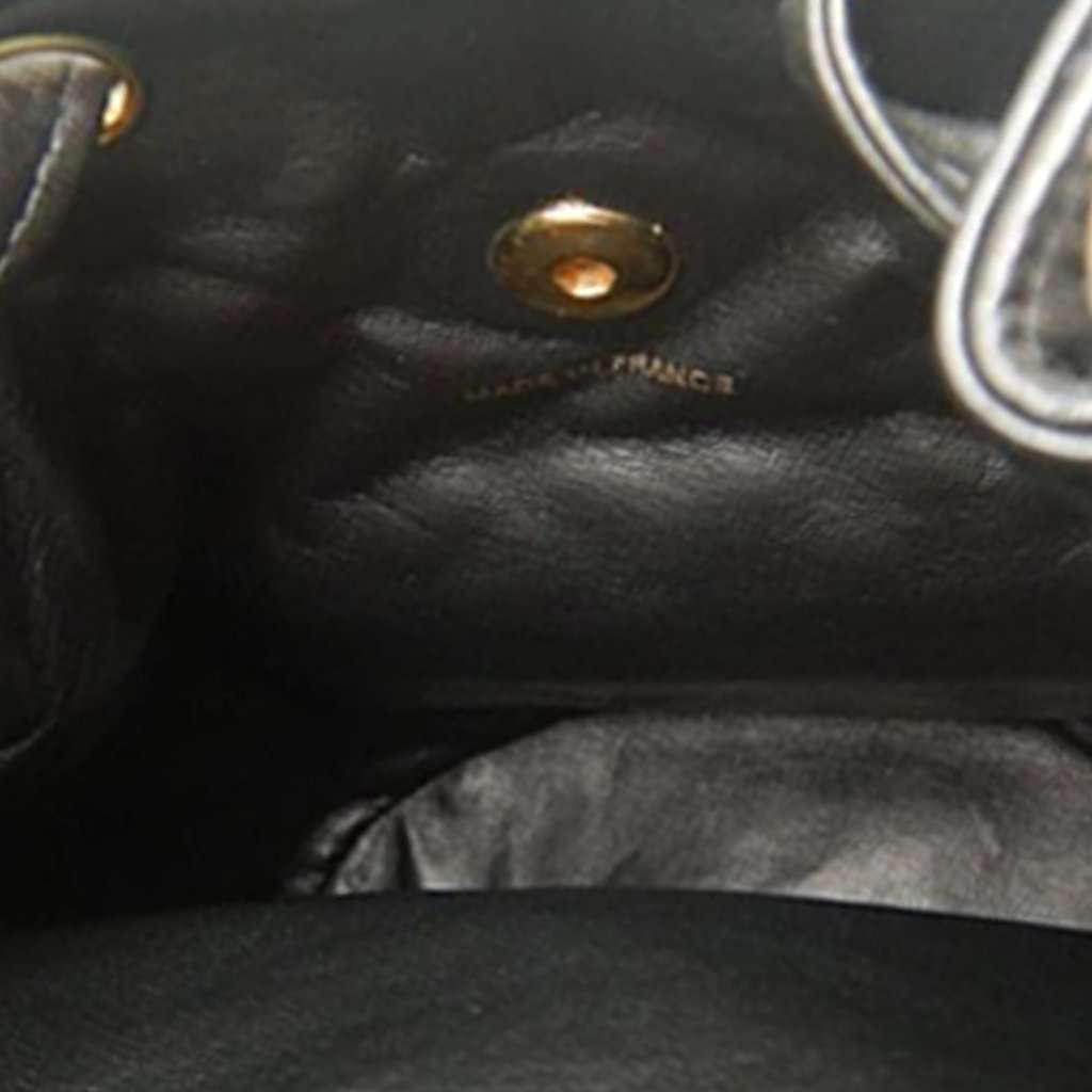 Chanel Medium Quilted Lambskin Duma Backpack Black Leather Very good - Box View