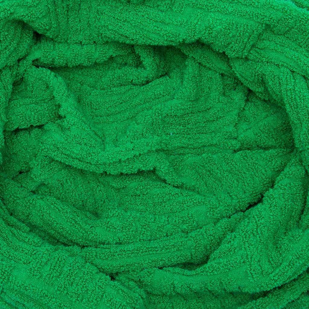 Bottega Veneta Terry Cloth Shopping Tote Green Very good condition - Model View
