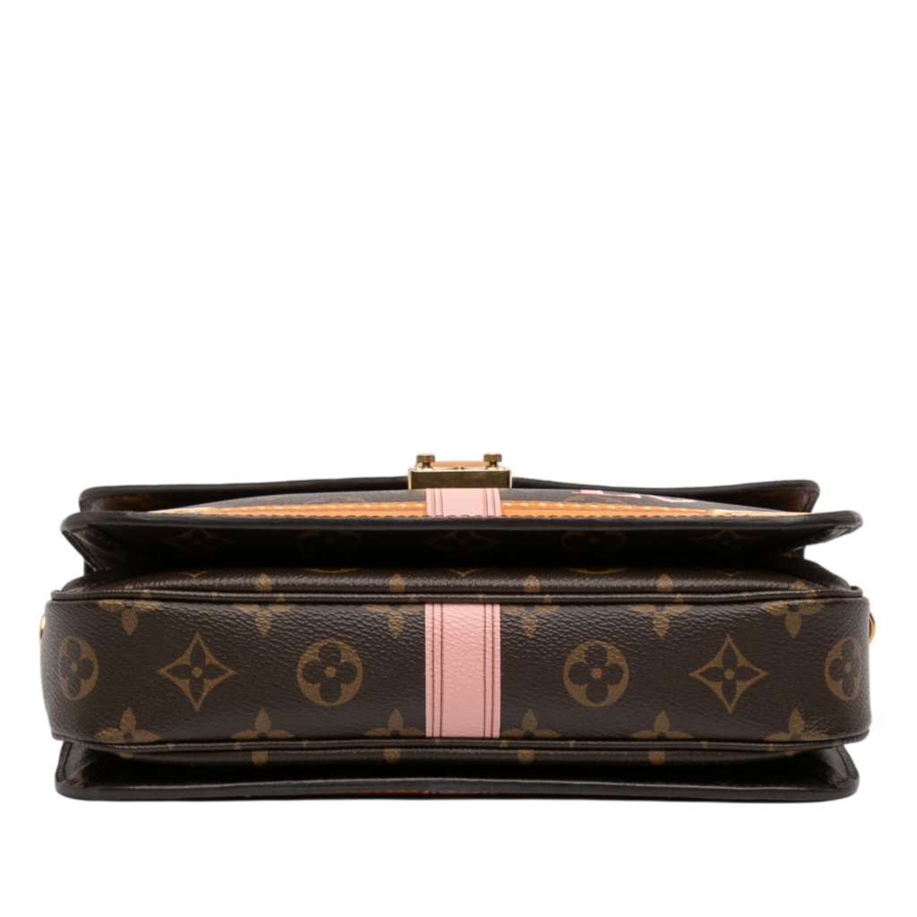 Louis Vuitton Monogram Summer Trunks Pochette Metis Brown Very good condition - Inside View