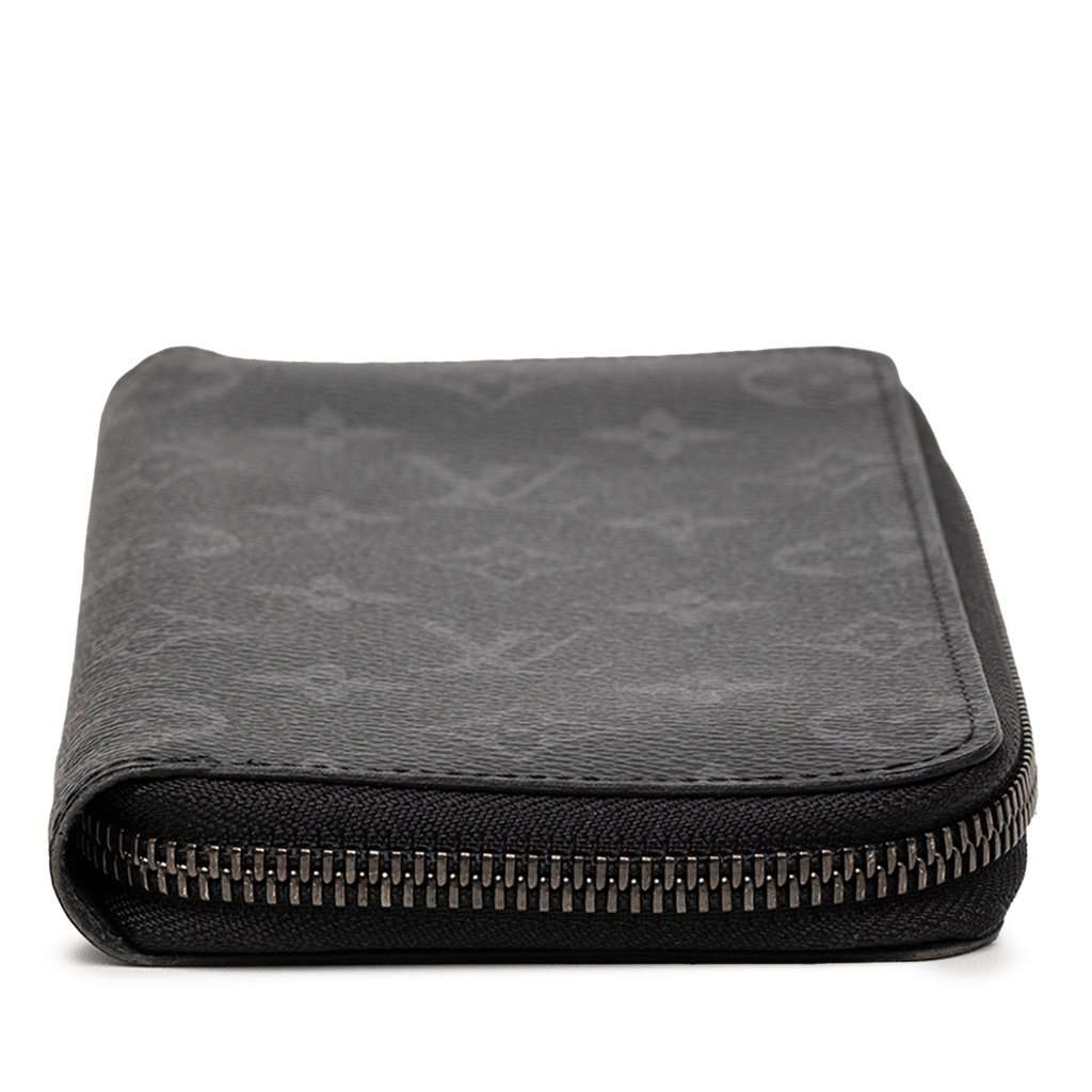 Louis Vuitton Monogram Eclipse Vertical Zippy Wallet Black Very good condition - Inside View