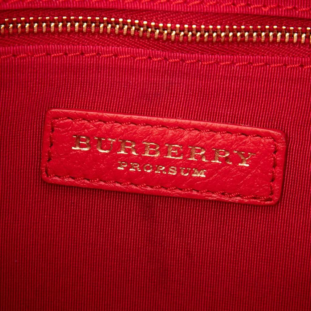 Burberry PVC Prorsum Petal Crossbody Red Plastic Very good - Box View