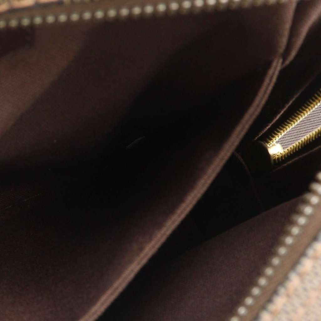 Louis Vuitton Damier Ebene Olav PM Brown Very good - Model View