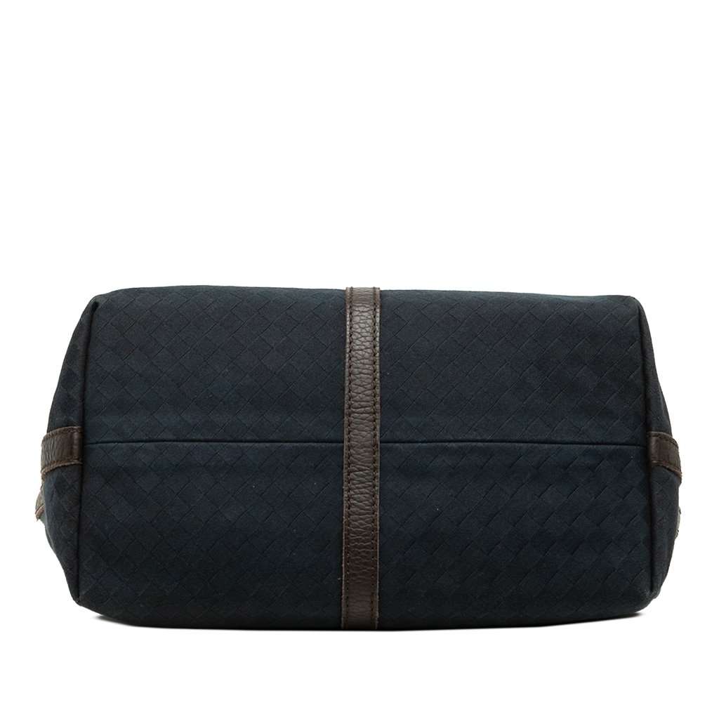 Bottega Veneta Canvas Intrecciato Handbag Black Very good condition - Inside View