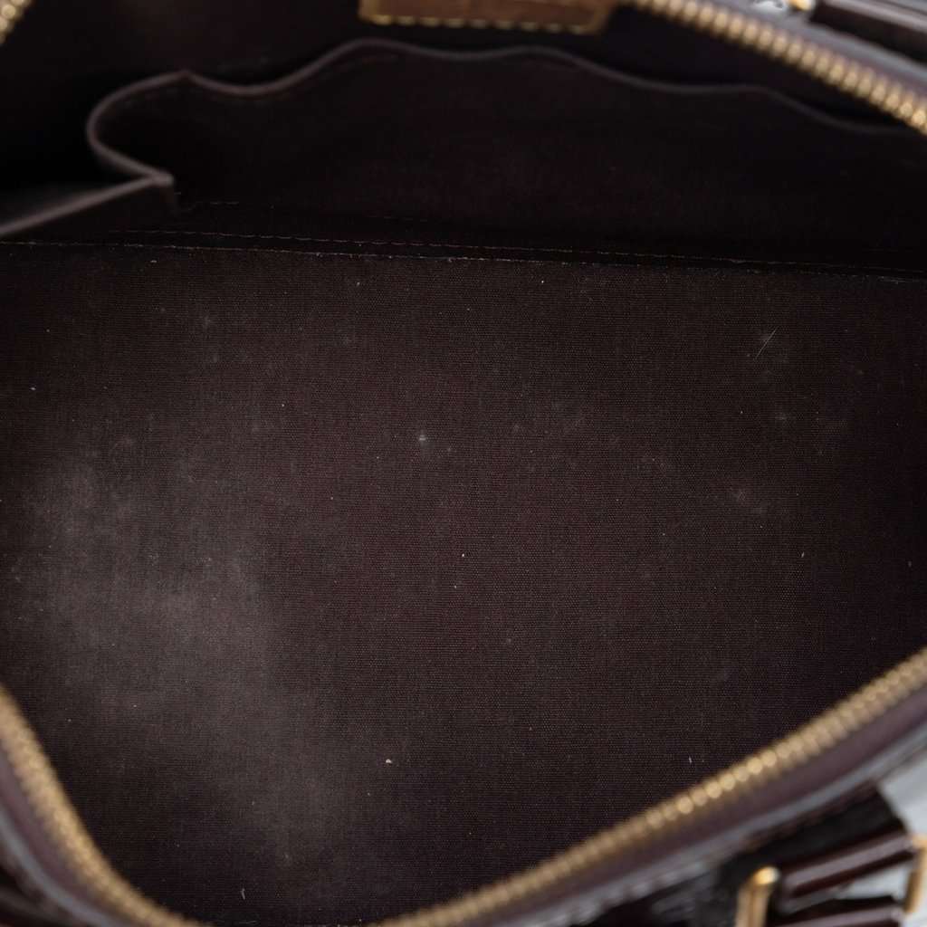 Louis Vuitton Monogram Vernis Alma PM Purple Leather Very good condition - Model View