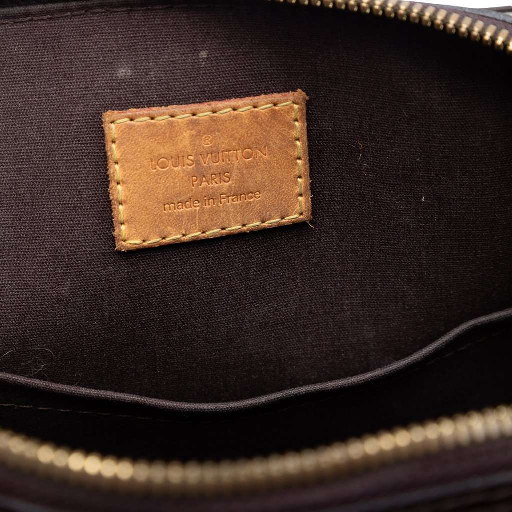 Louis Vuitton Monogram Vernis Alma PM Purple Leather Very good condition - Box View