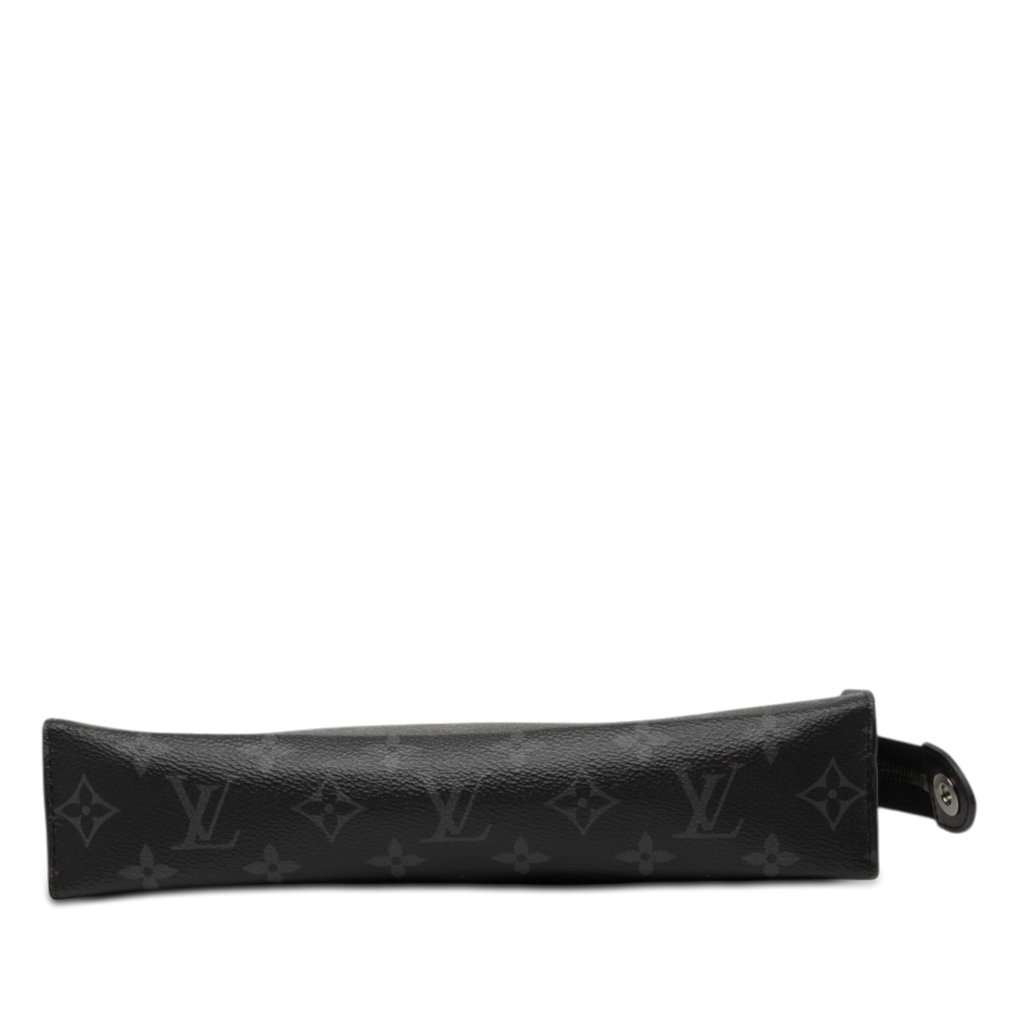 Louis Vuitton Monogram Eclipse Pochette Voyage MM Black Very good - Inside View