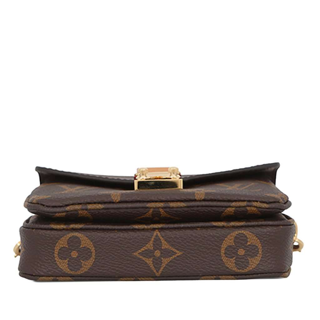Louis Vuitton Monogram Micro Metis Brown Very good - Inside View