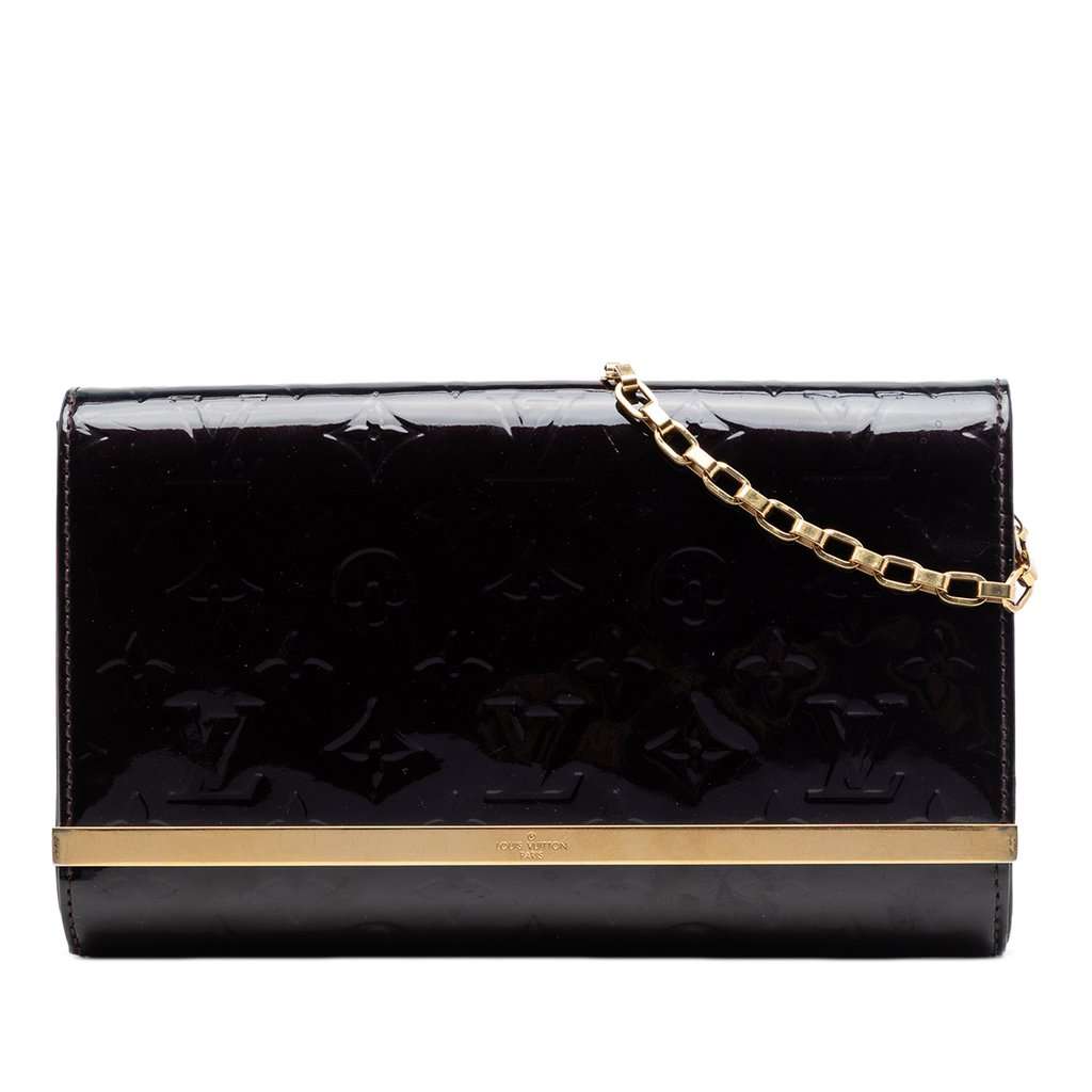 Louis Vuitton Monogram Vernis Ana Purple Leather Very good condition - Front View