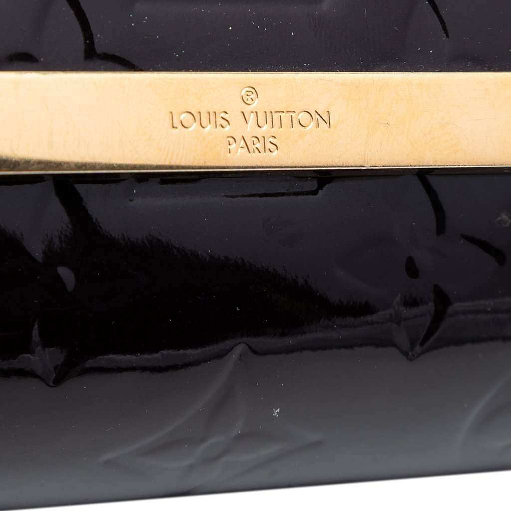 Louis Vuitton Monogram Vernis Ana Purple Leather Very good condition - Box View