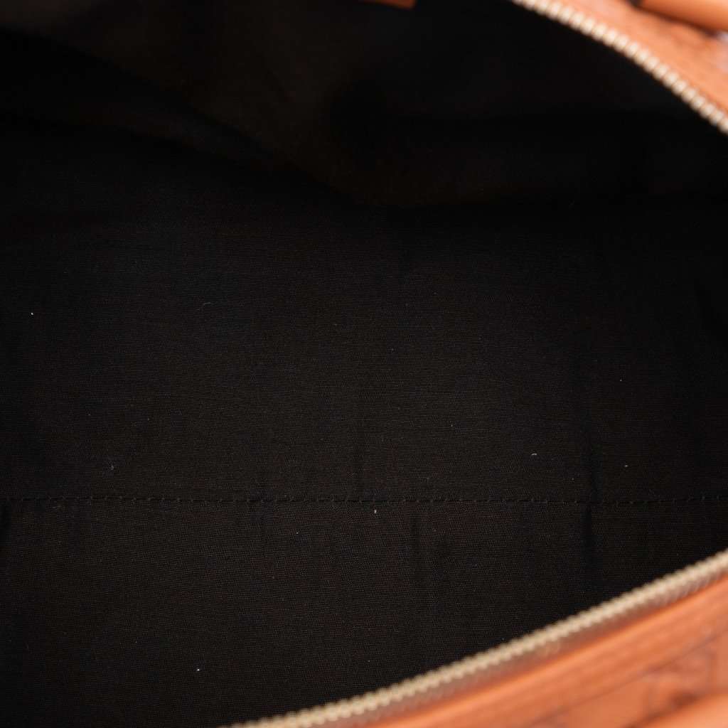 Gucci Medium Guccissima Joy Boston Bag Brown Leather Very good condition - Model View