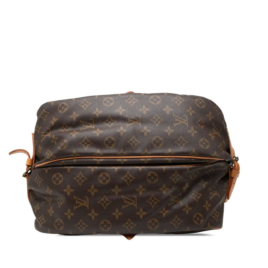 Louis Vuitton Monogram Saumur 35 Brown Good - Inside View