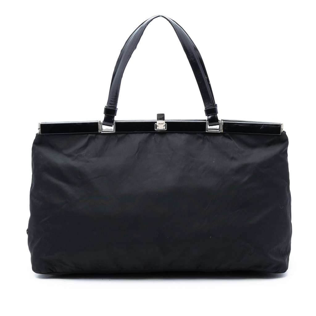 Prada Tessuto Tote Black Very good condition - Front View
