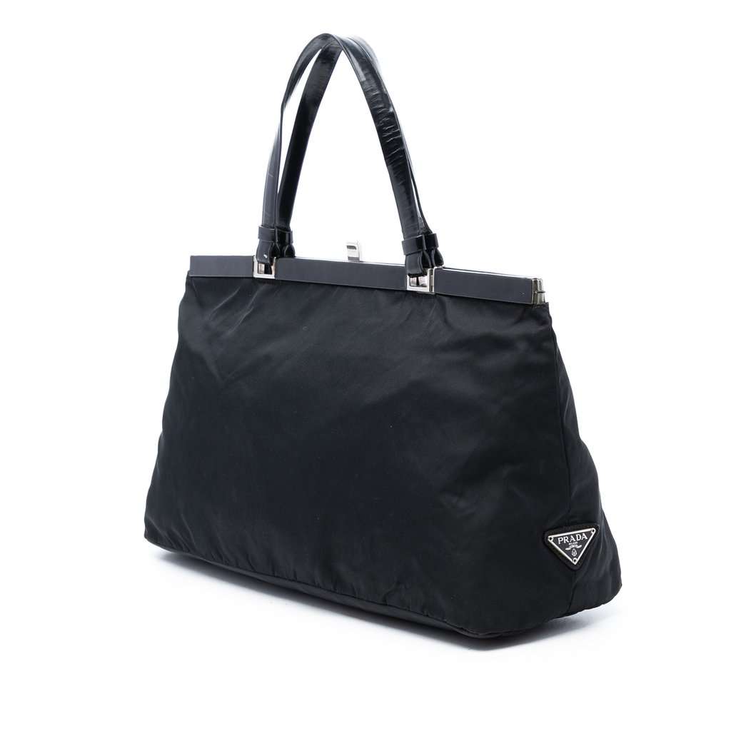 Prada Tessuto Tote Black Very good condition - Back View