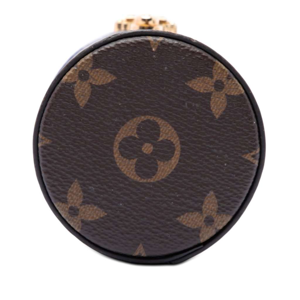 Louis Vuitton Monogram 100ML Fragrance Travel Case Brown Very good - Inside View