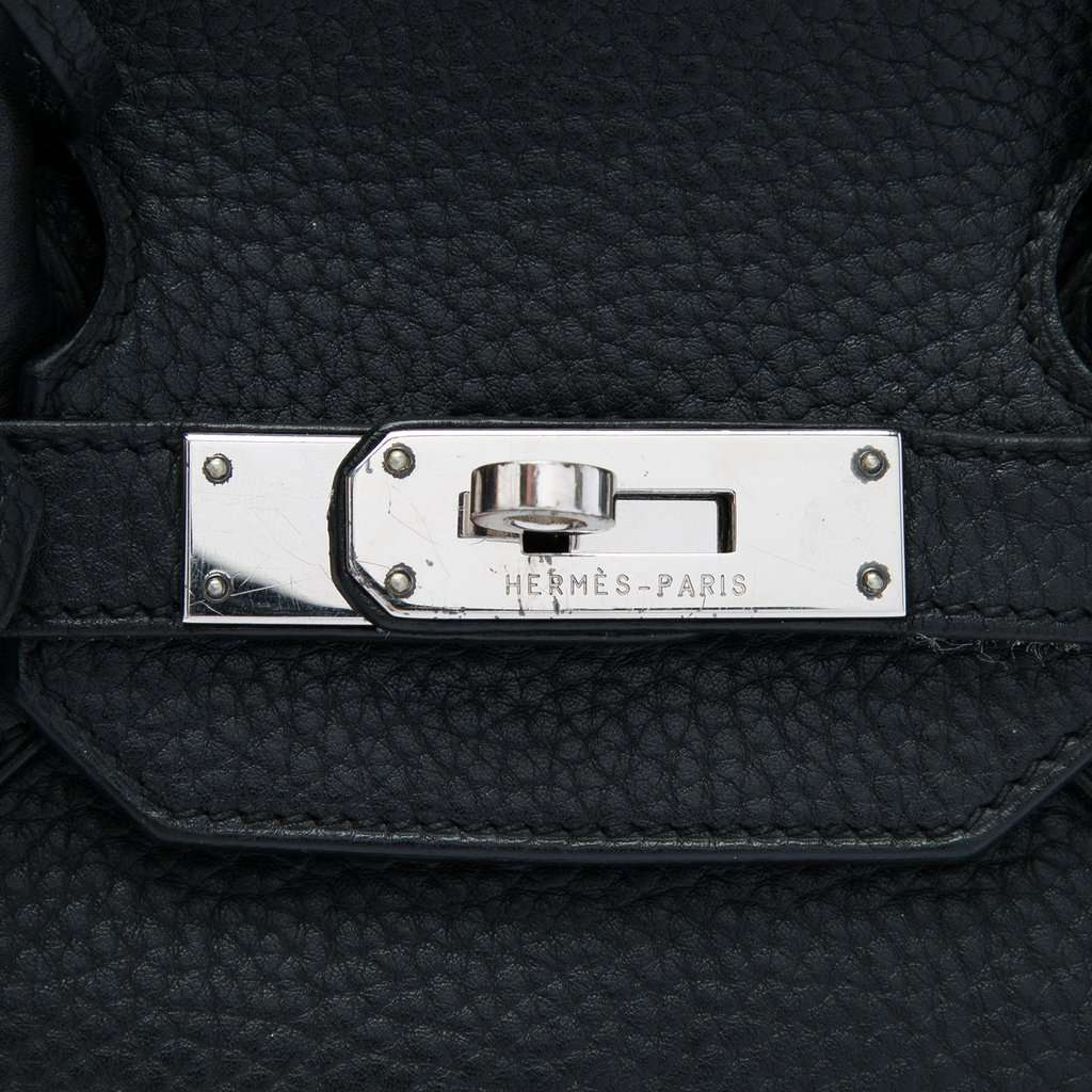 Hermès Togo Birkin Retourne 35 Black Leather Very good - Box View