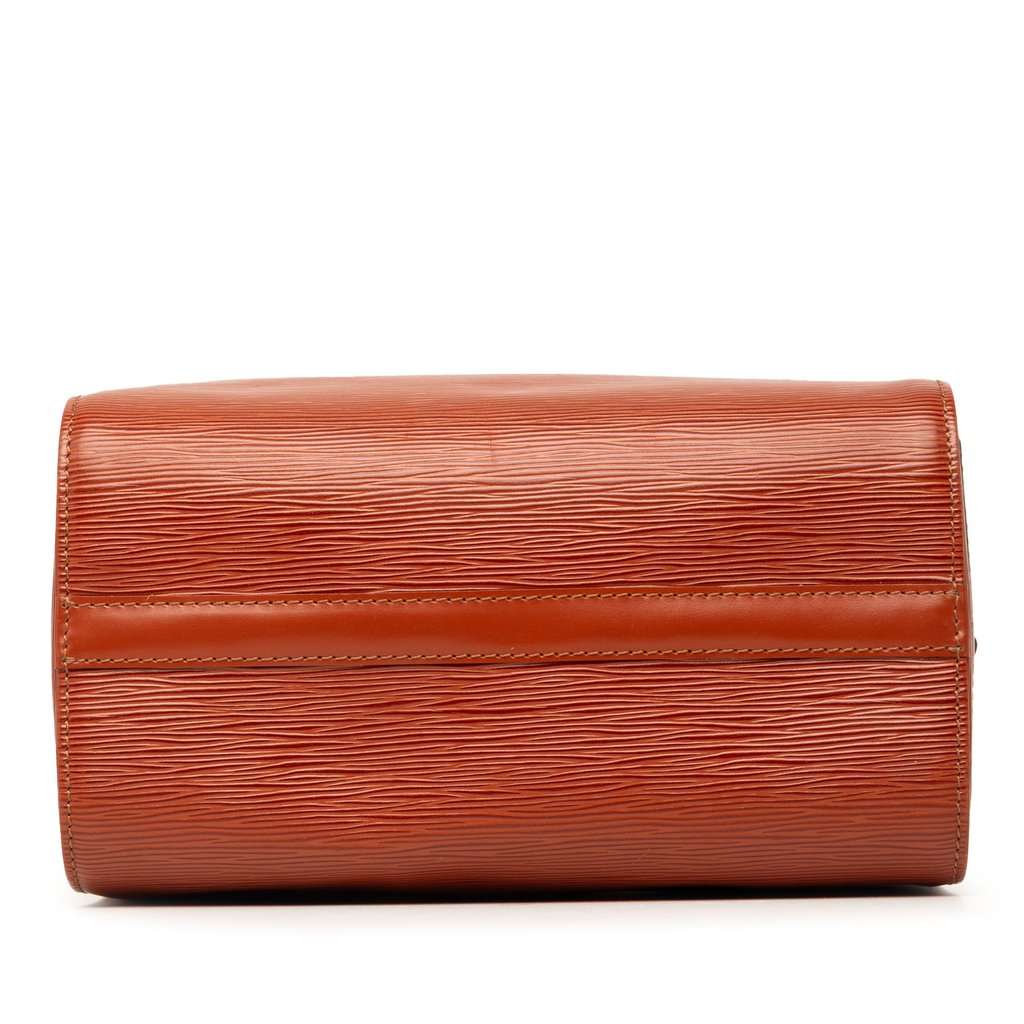Louis Vuitton Epi Speedy 25 Brown Leather Very good - Inside View