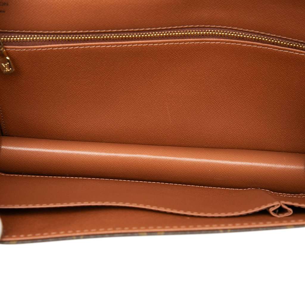 Louis Vuitton Monogram Pochette Dame GM Brown Very good condition - Model View