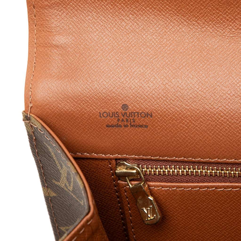 Louis Vuitton Monogram Pochette Dame GM Brown Very good condition - Box View